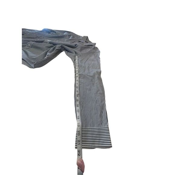 Ralph Lauren Men’s Button Down Shirt charcoal/White Stripe Sz L Classic Fit - Picture 8 of 8